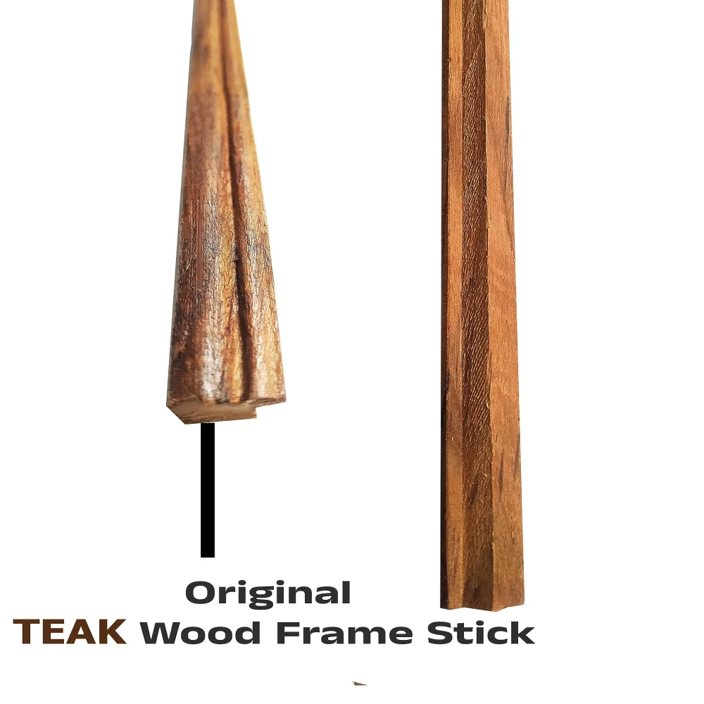 Emperor Art Gallery, Original Teak Wood Frame Sticks, Size (52) in