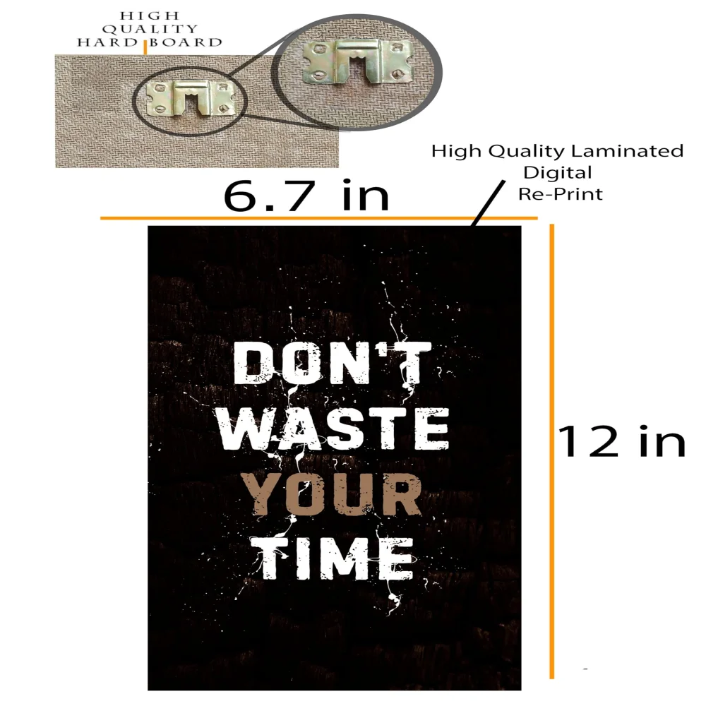 Watch Your Thoughts Motivational Poster Modern Laminated Digital Prints Wall Art