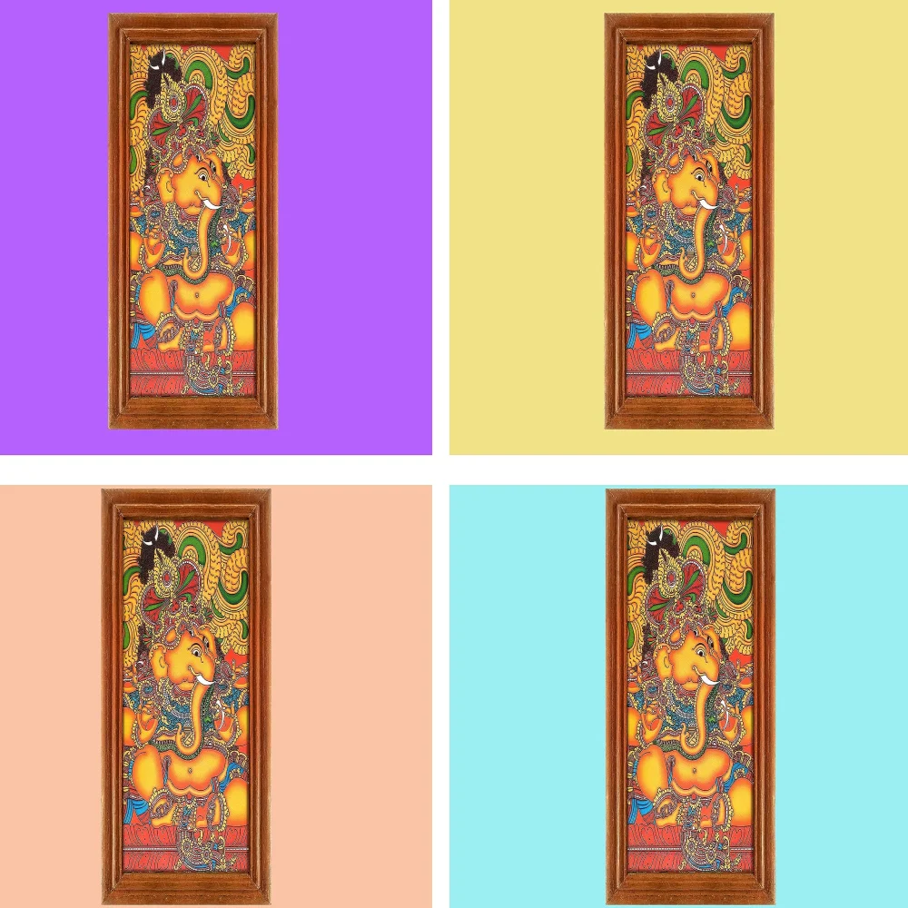 Lords Mural Painting laminated Digital RePrint With Teak Wood Frame