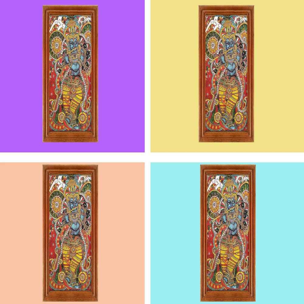 Lords Mural Painting laminated Digital RePrint With Teak Wood Frame