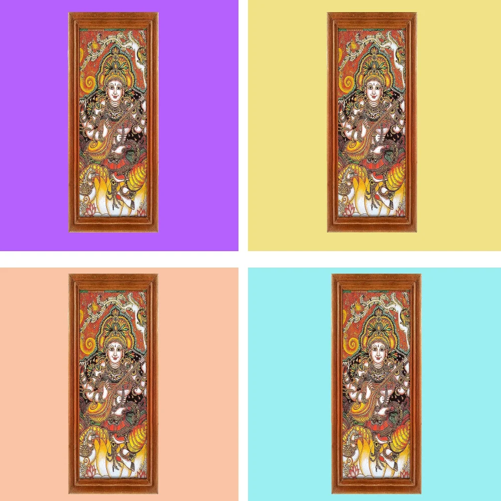 Lords Mural Painting laminated Digital RePrint With Teak Wood Frame