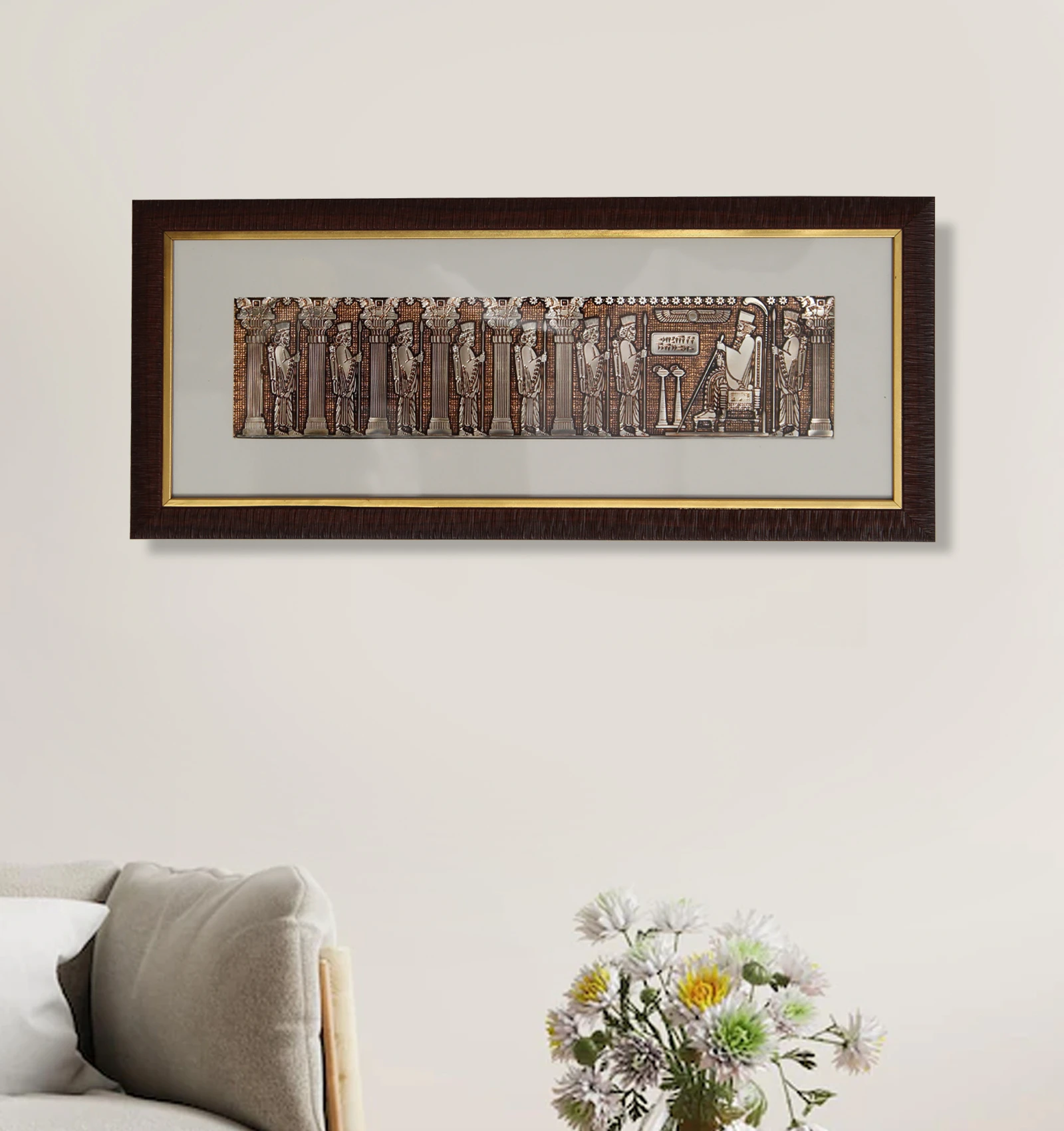 Ancient Persian Egyptian Wall Painting