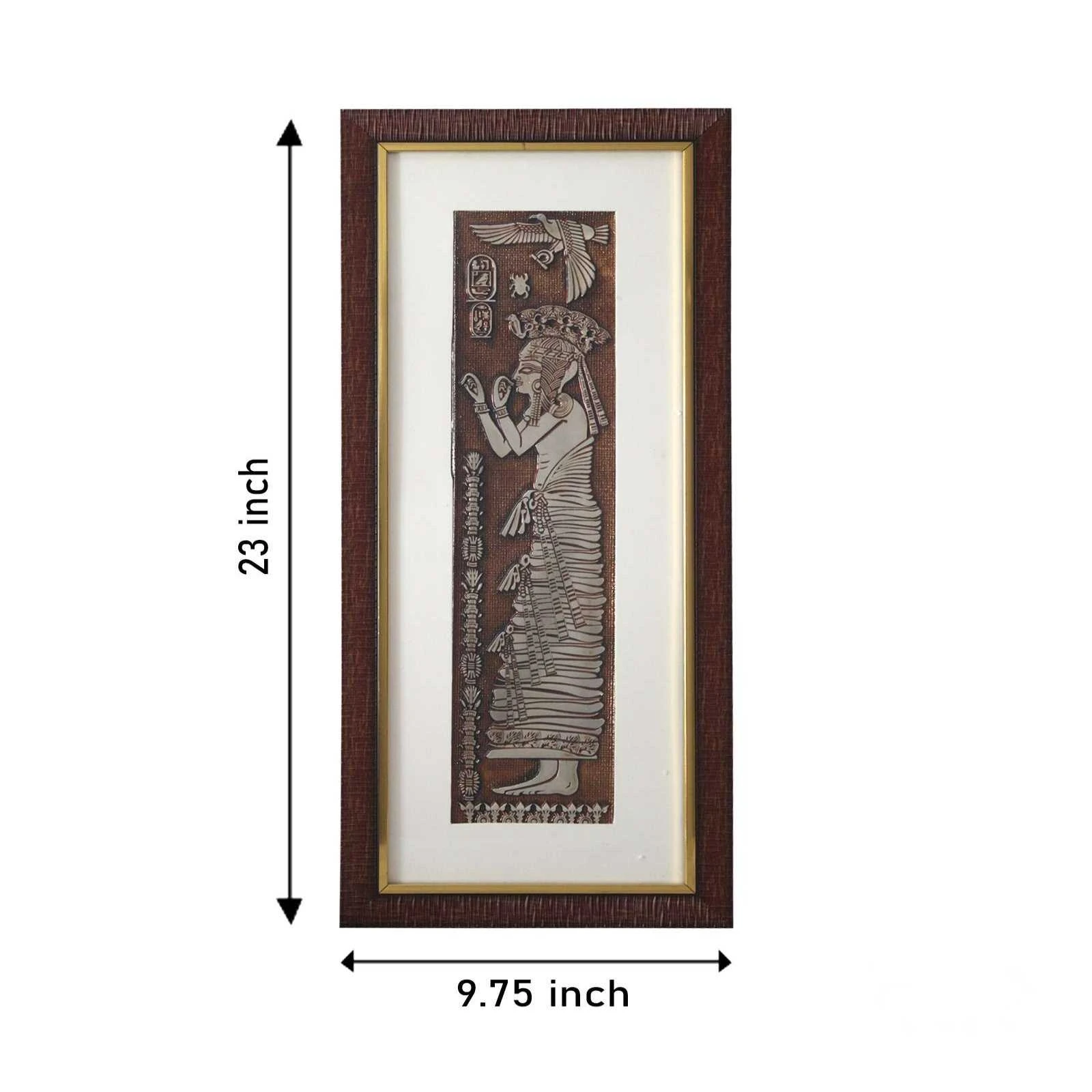 Pharaoh Nekhbet Foil Painting