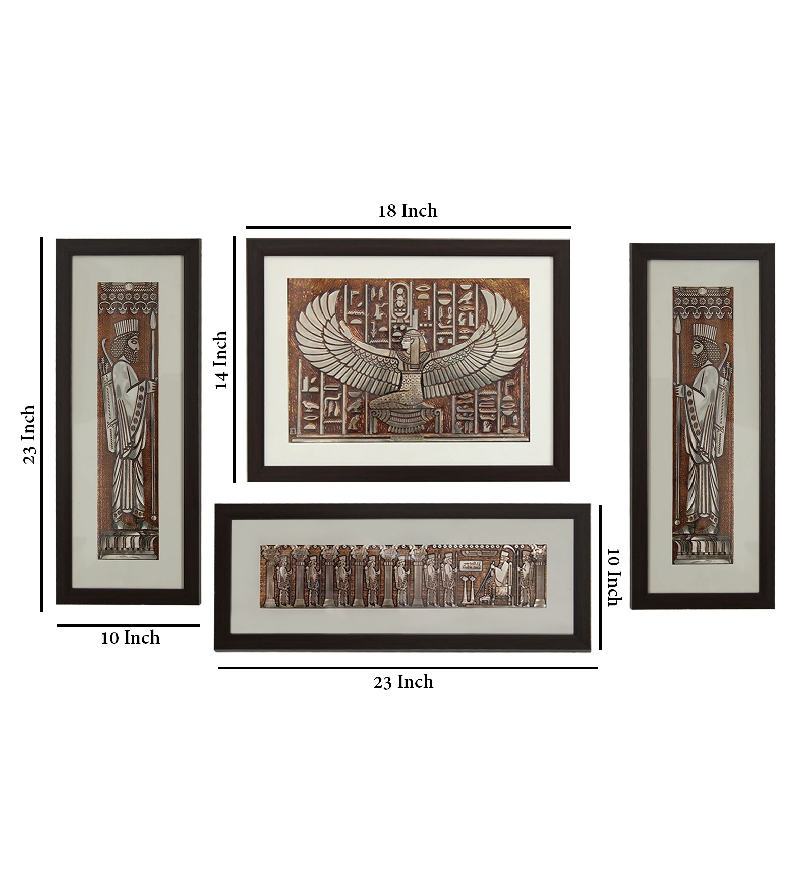 Ancient Persian Egyptian Wall Painting