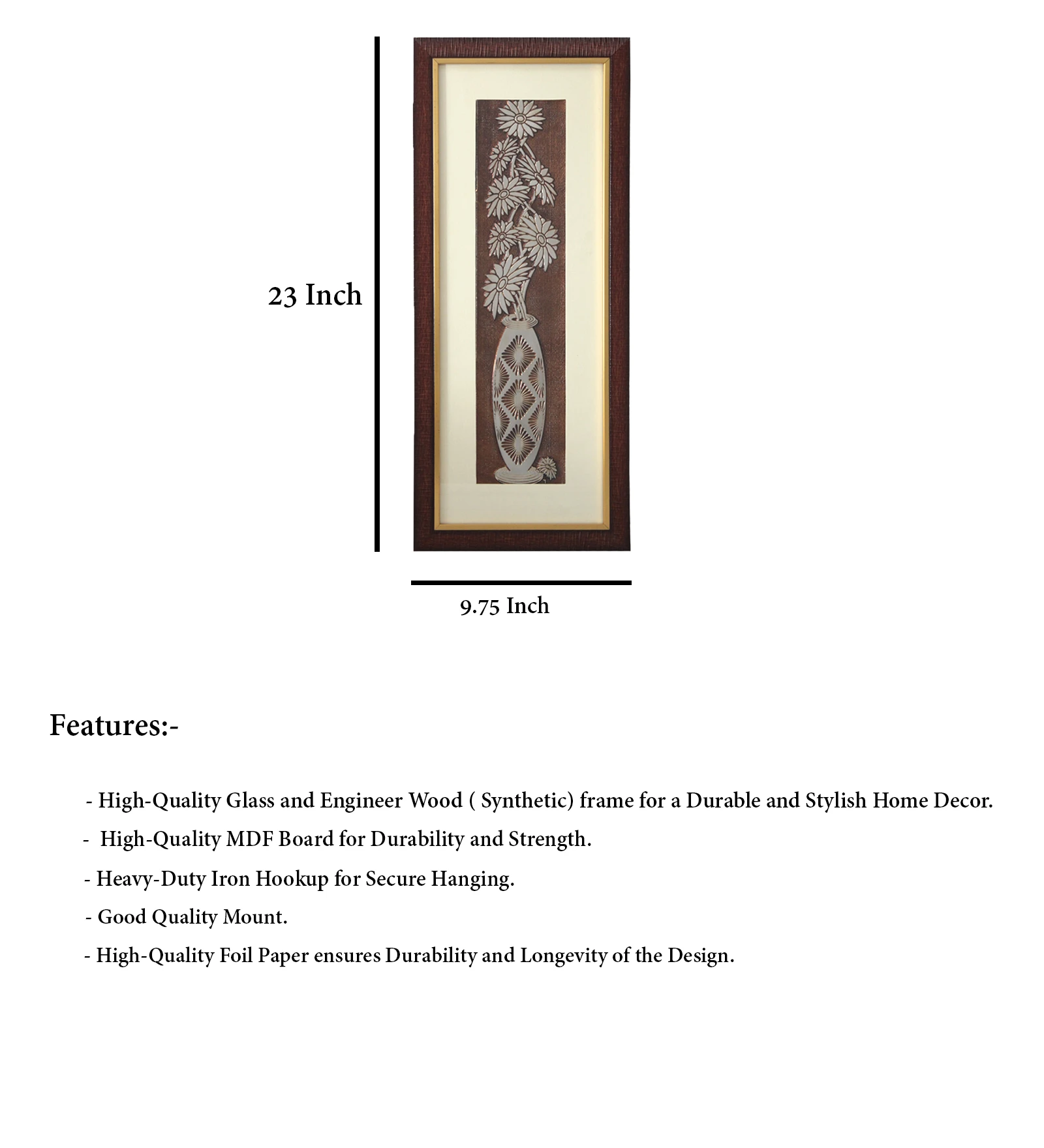 Chrysanthemum Flower Wall Painting