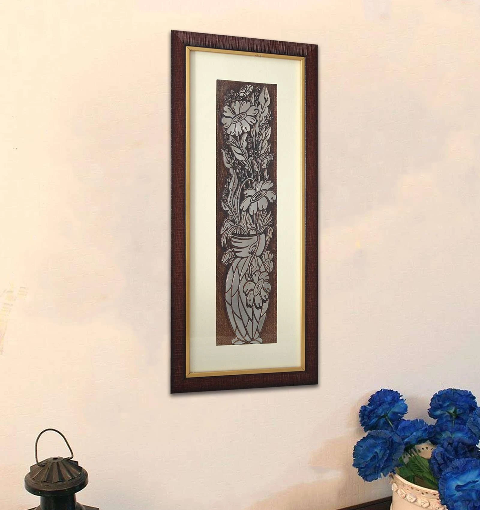 Bouquet Cosmos Flower Wall Painting