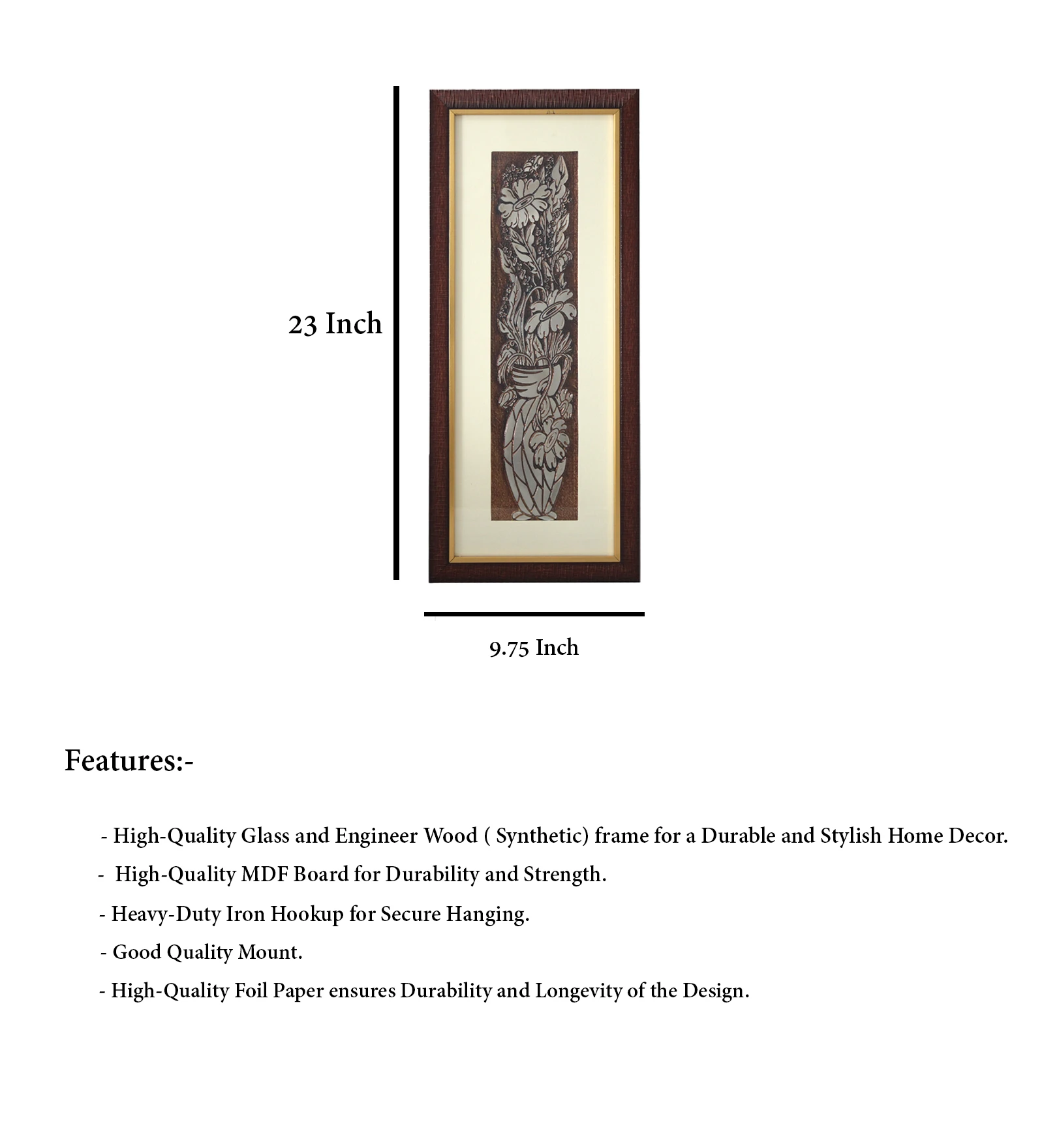 Bouquet Cosmos Flower Wall Painting