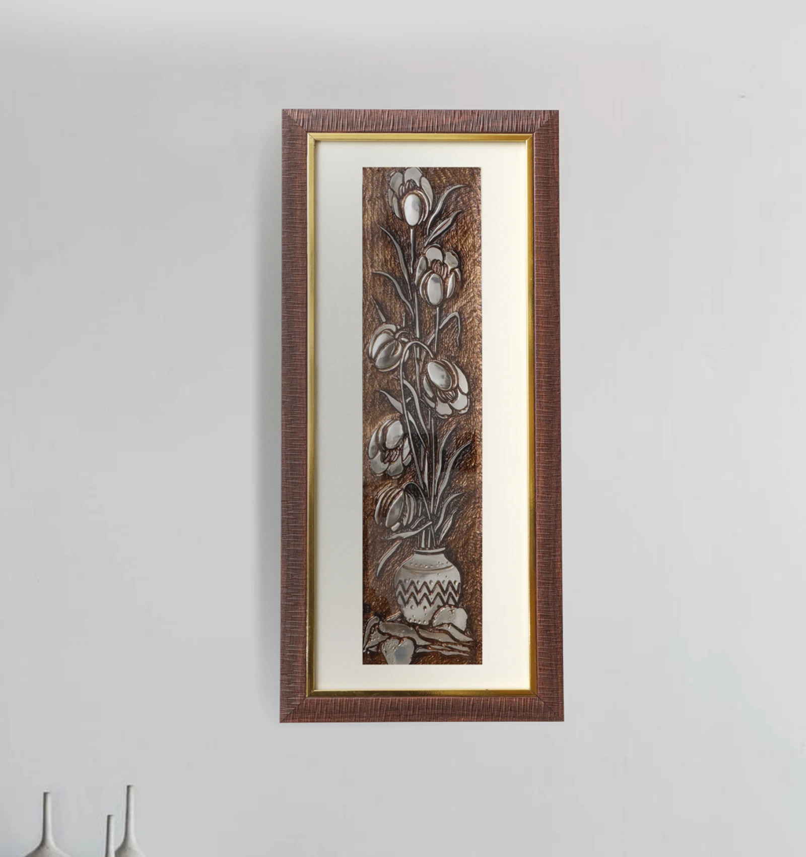 Egyptian PEONY Flower Wall Painting