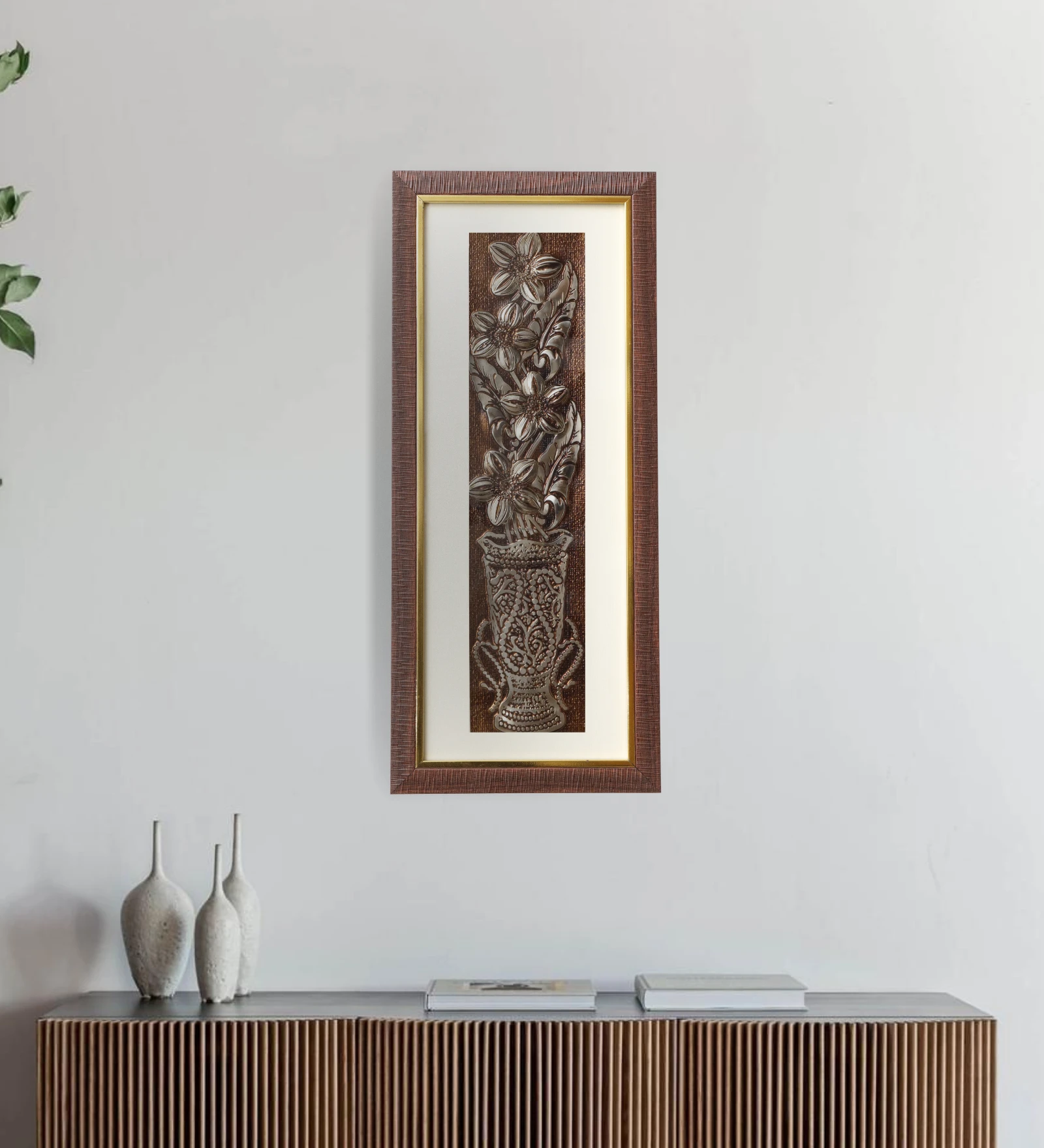 Delphinium Egyptian Wall Painting