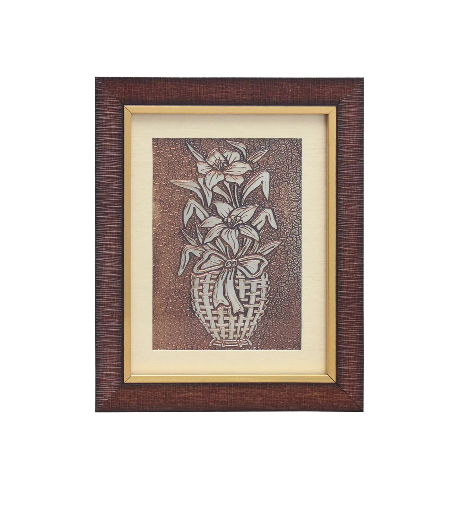Mandrake Embossed Foil Egyptian Painting Small