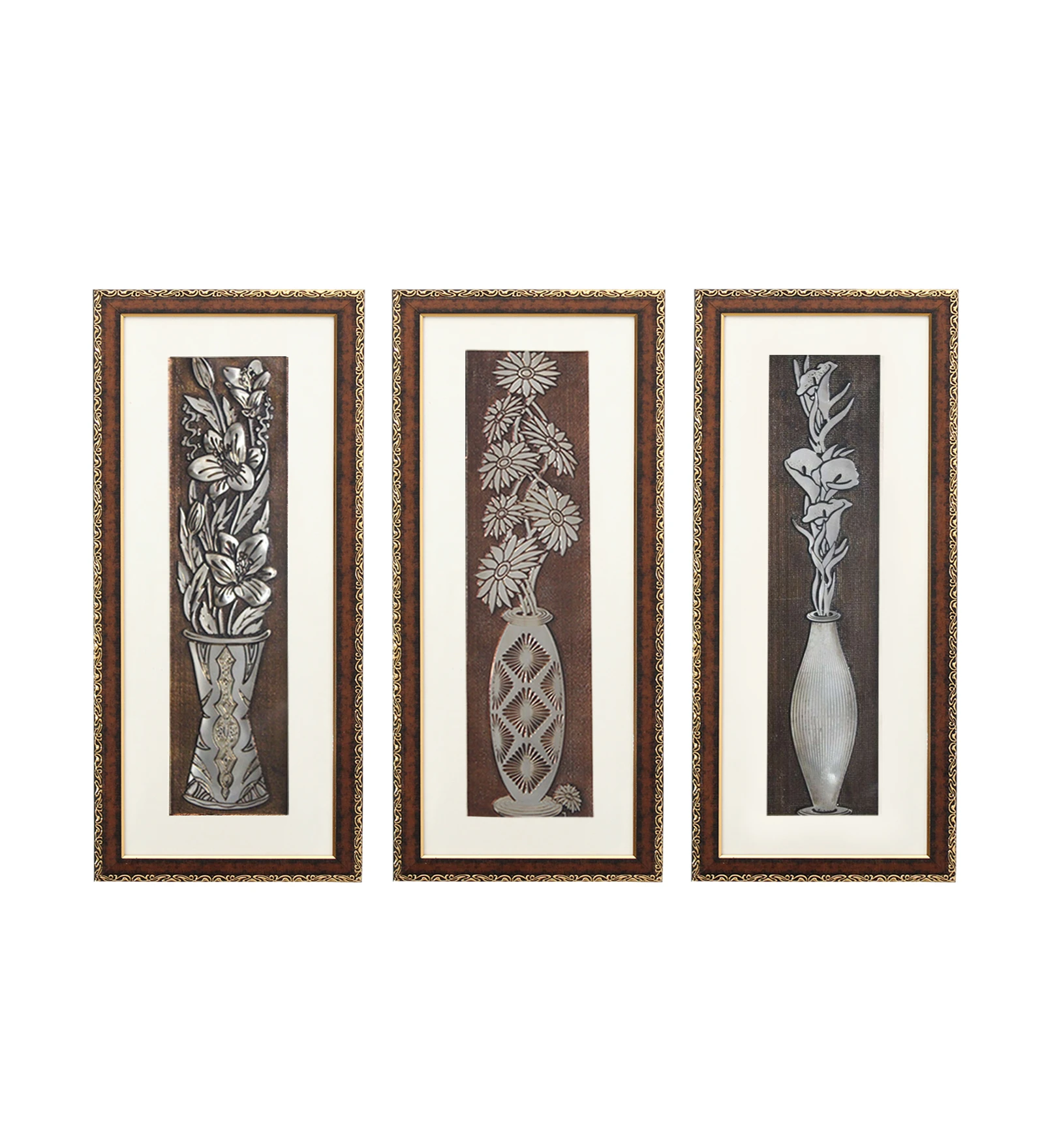 Georgia Flower Wall Painting Set Of 3