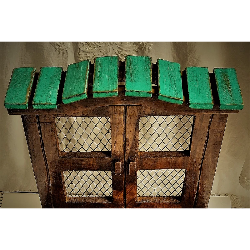 Handcrafted Wooden Flower Pot