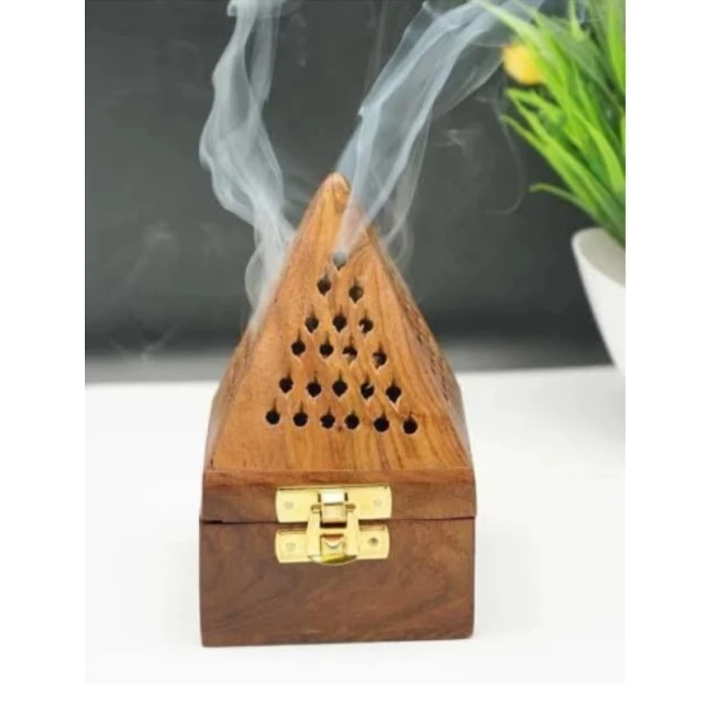 Wooden Dhoop Stand Incense Holder