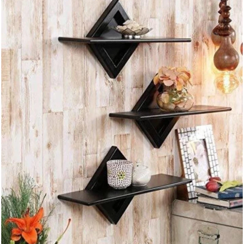 Set of 3 Decorative Wall Shelves