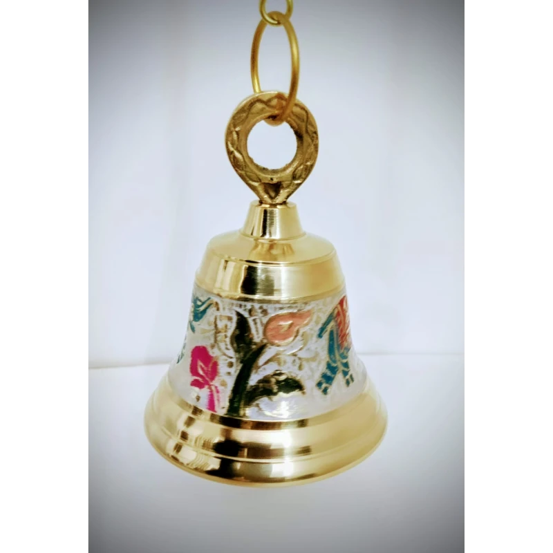Golden Pooja Bell for Positive Vibrations