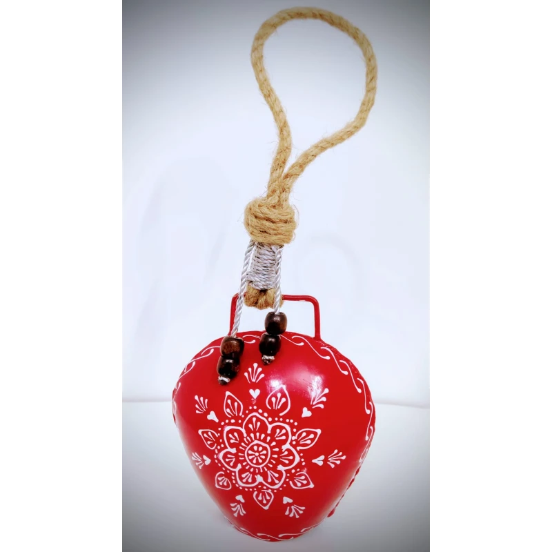 Handmade Red Hanging Bell