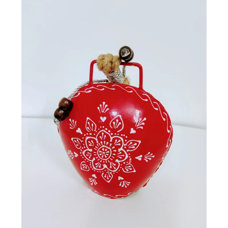 Handmade Red Hanging Bell