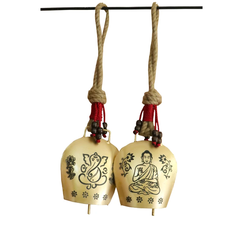 Om, Ganesha & Buddha Combo Bell | Set of 3|