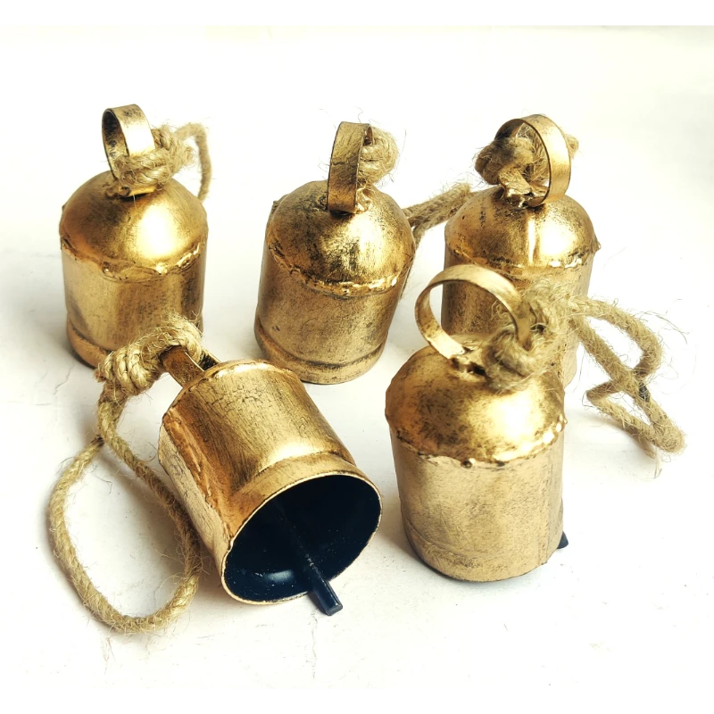 Set of 5 Decorative Cow Bells