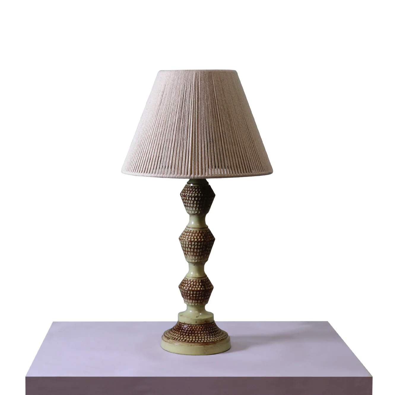 Knoxx Table Lamp - Elegant Iron Base & Eclectic Design