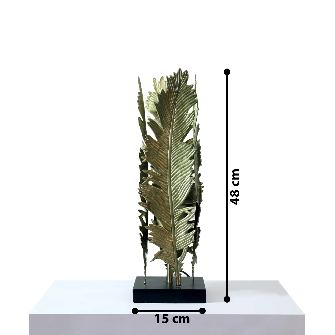 Vicia Table Lamp - Elegant Iron Base & Eclectic Design