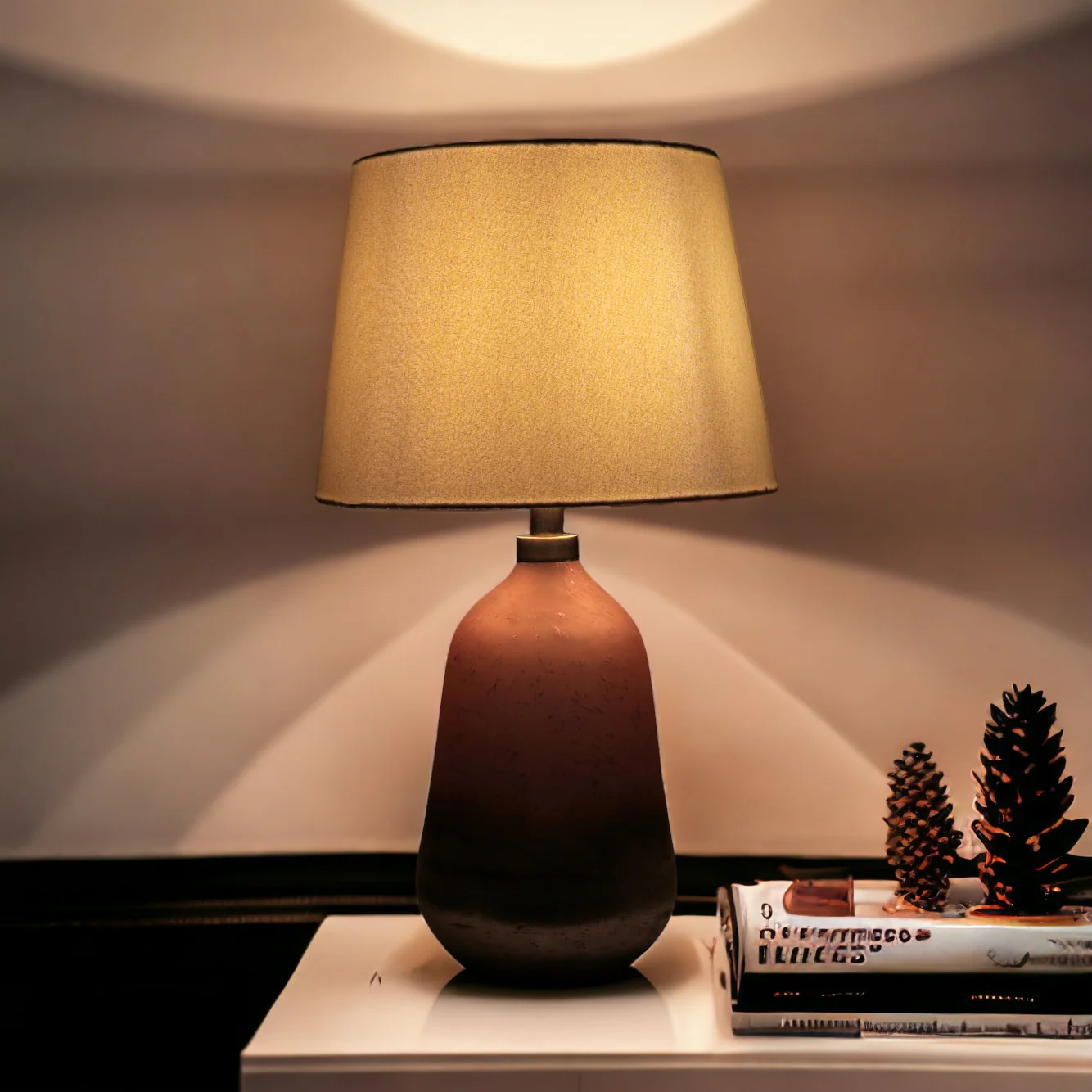 Walze Light Table Lamp - Elegant Iron Base & Eclectic Design
