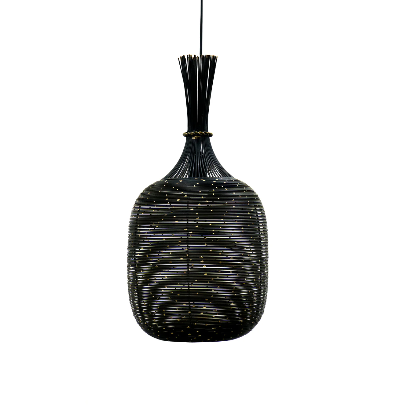 Klec Bottle Hanging Elegant Iron Base & Eclectic Design