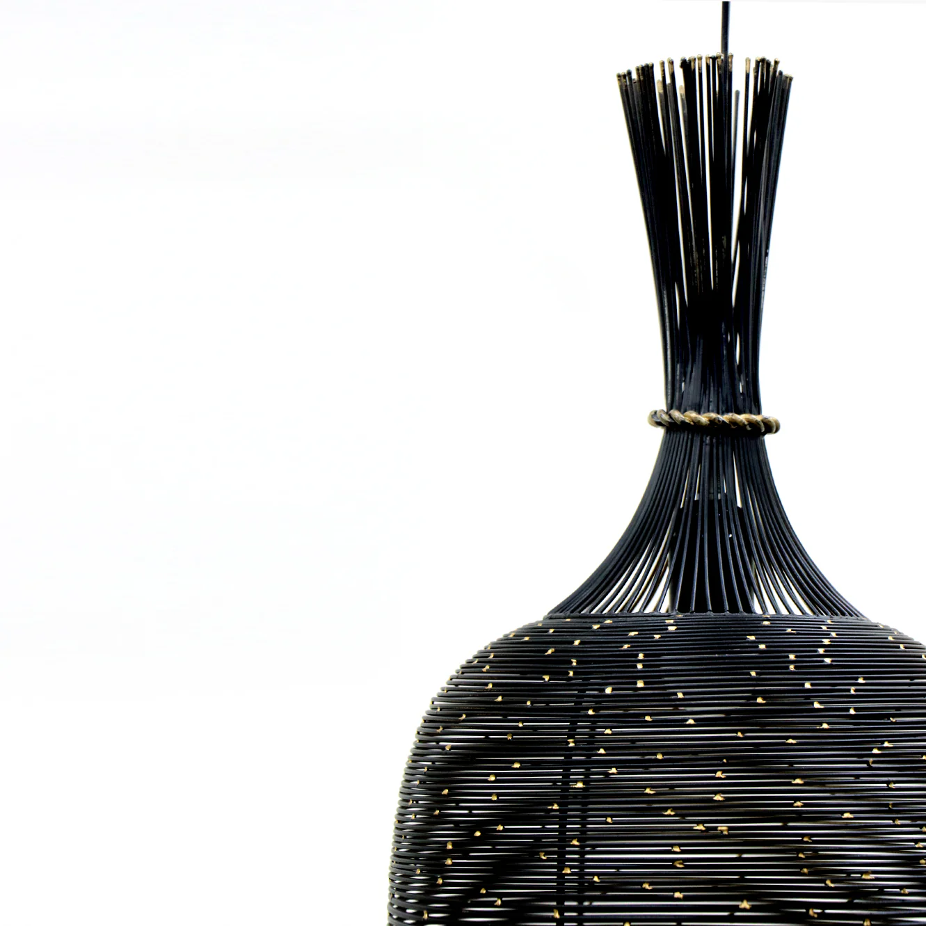 Klec Bottle Hanging Elegant Iron Base & Eclectic Design