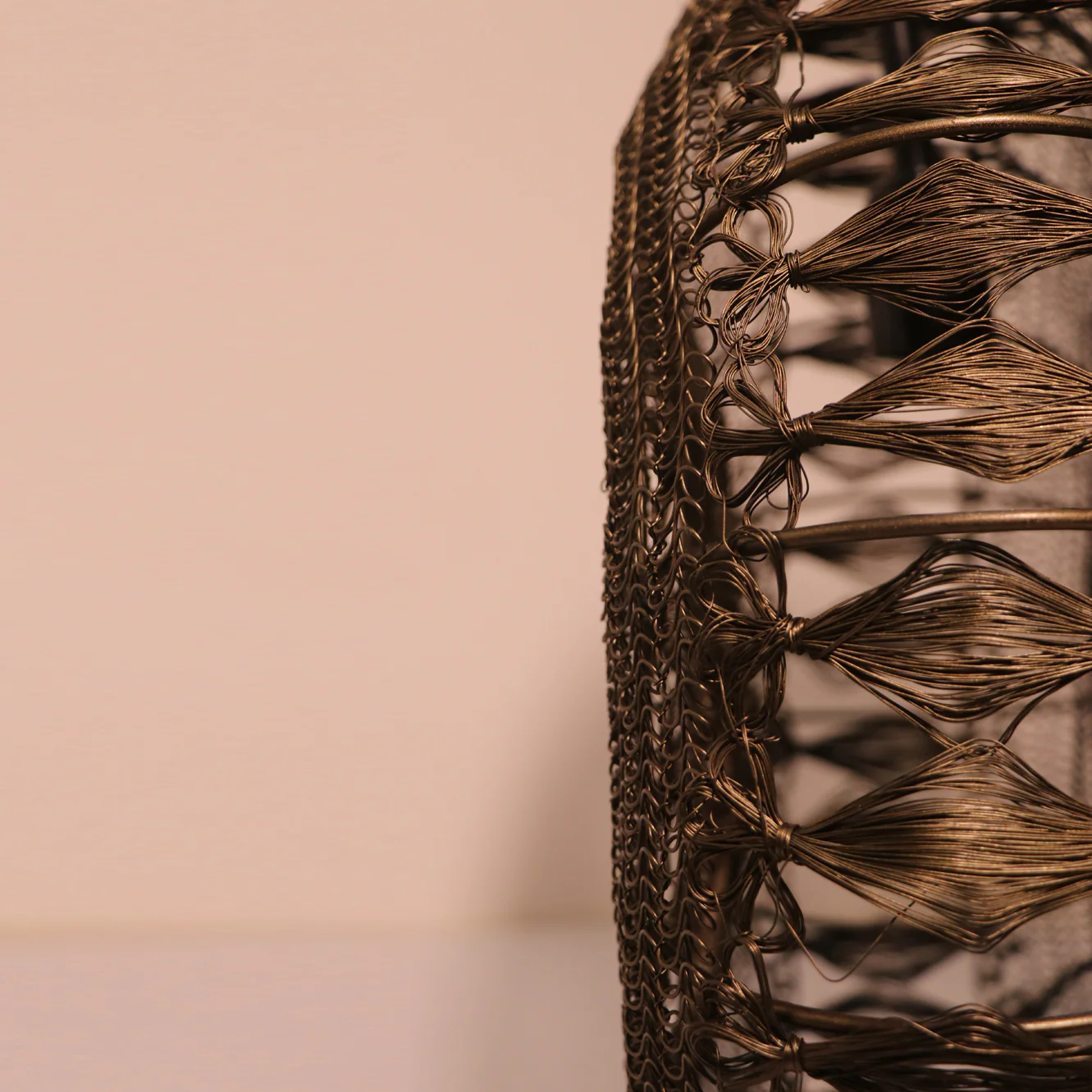 Warind Handcrafted Hanging Elegant Iron Base & Eclectic Design