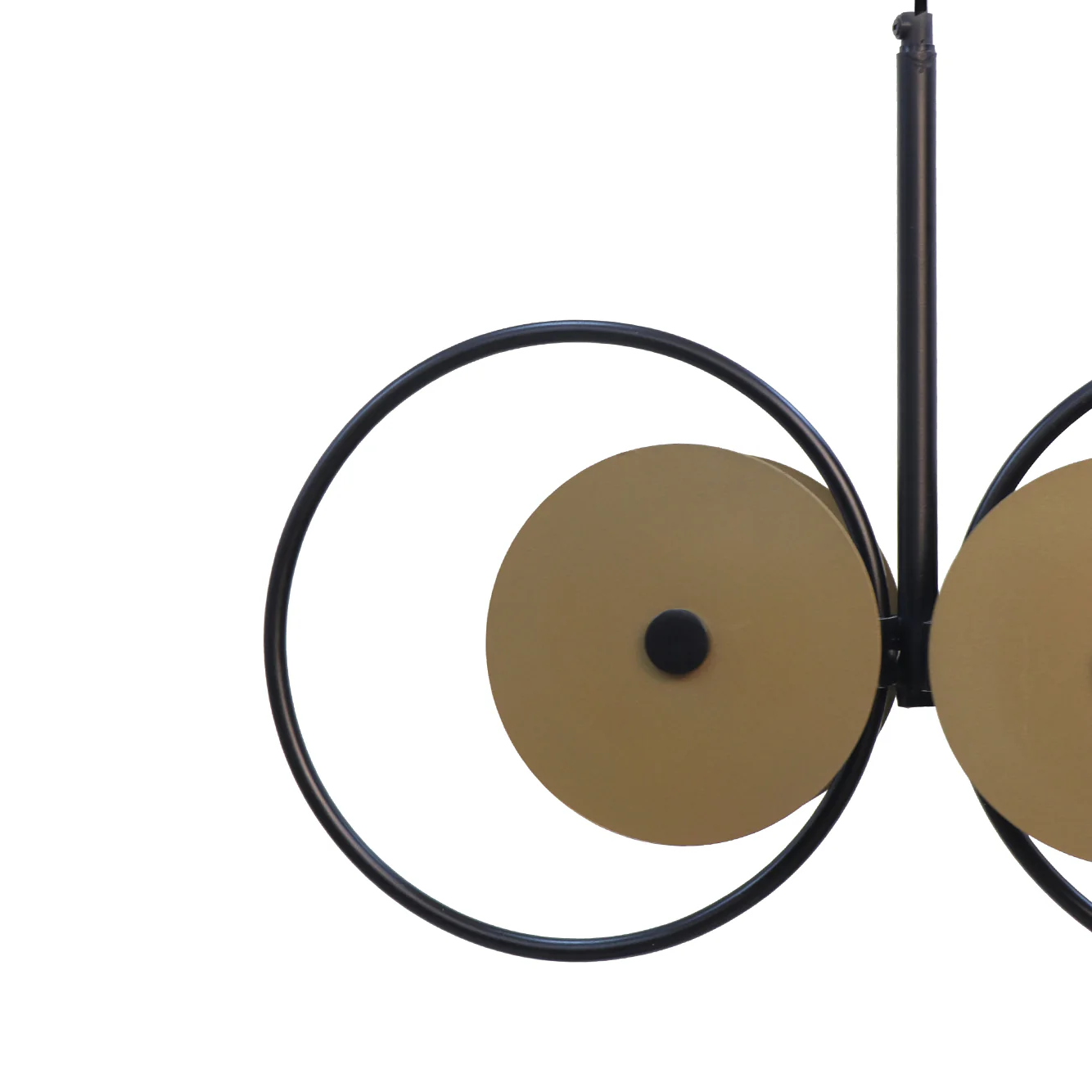 Iris Pendant Lamp Hanging Elegant Iron Base & Eclectic Design