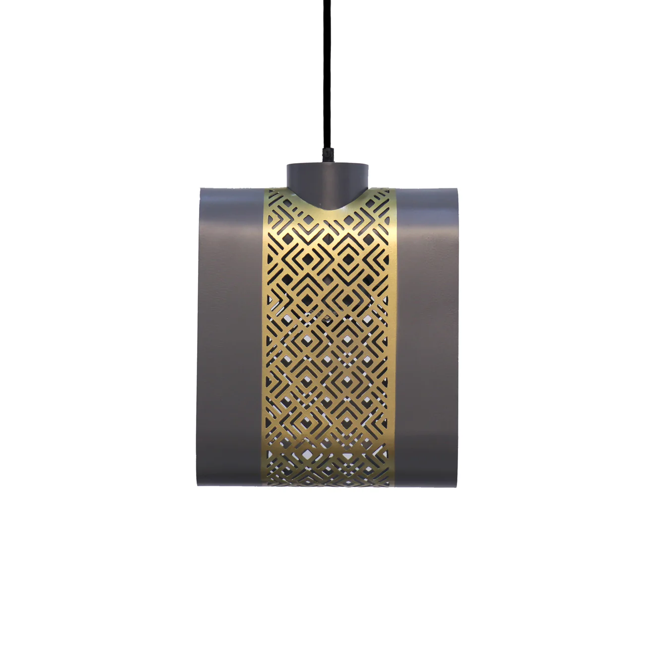 Arin Mesh Wide Hanging Elegant Iron Base & Eclectic Design