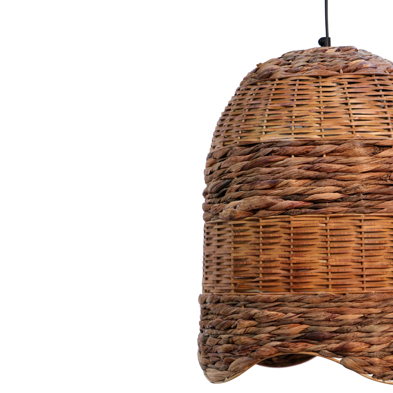 Tukani Large Hanging Elegant Iron Base & Eclectic Design