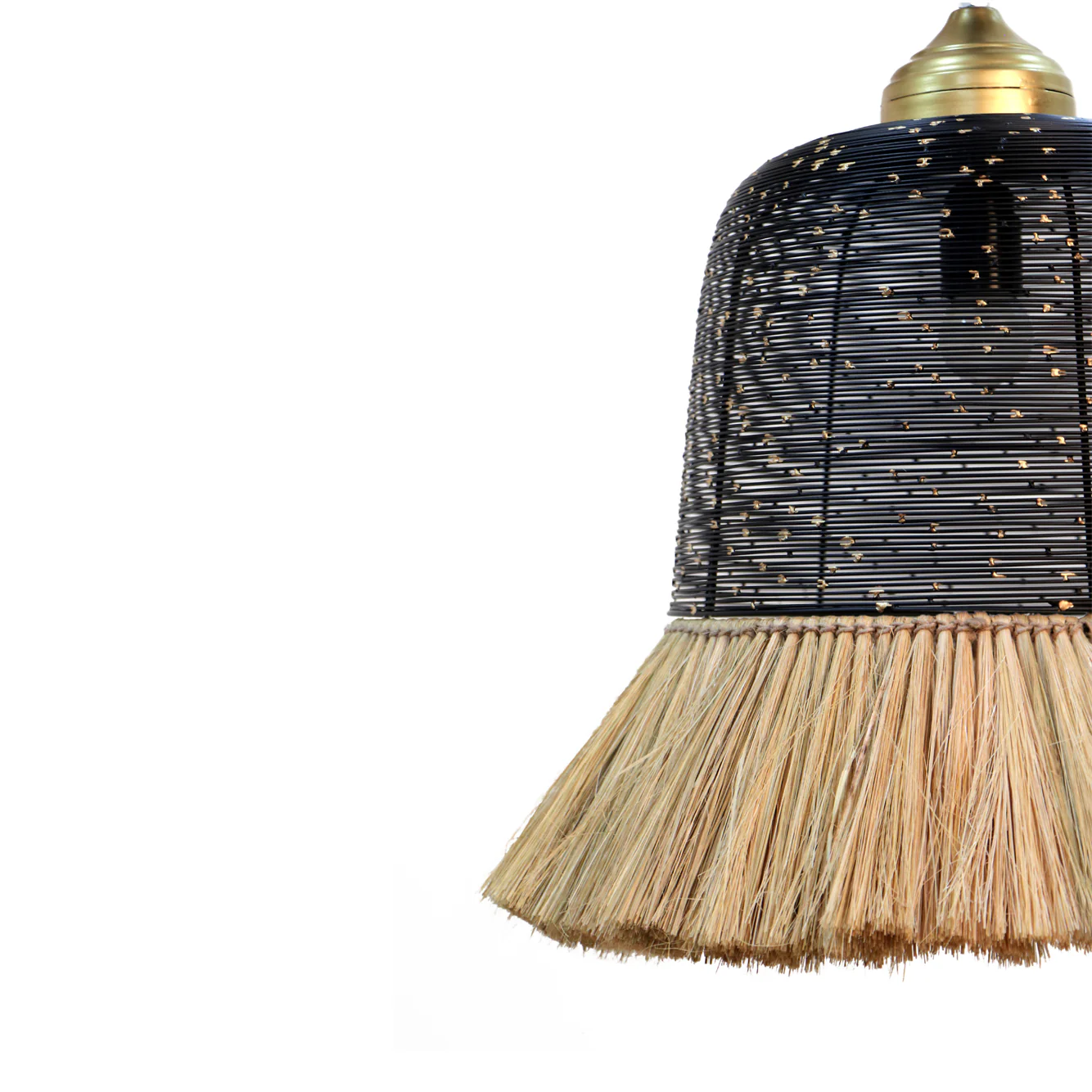 Parasole Long Hanging Elegant Iron Base & Eclectic Design