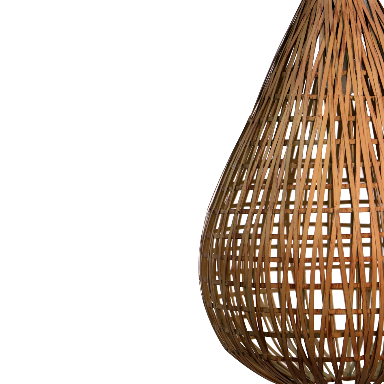 Orion Water Drop Hanging Elegant Iron Base & Eclectic Design