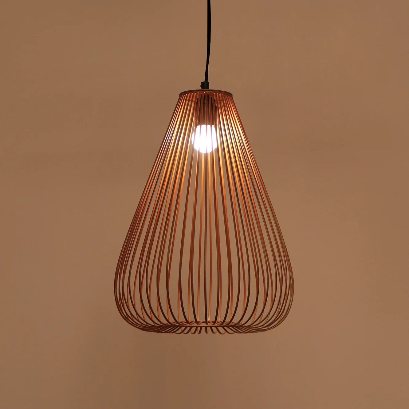 Zura Eye Drop Hanging Elegant Iron Base & Eclectic Design