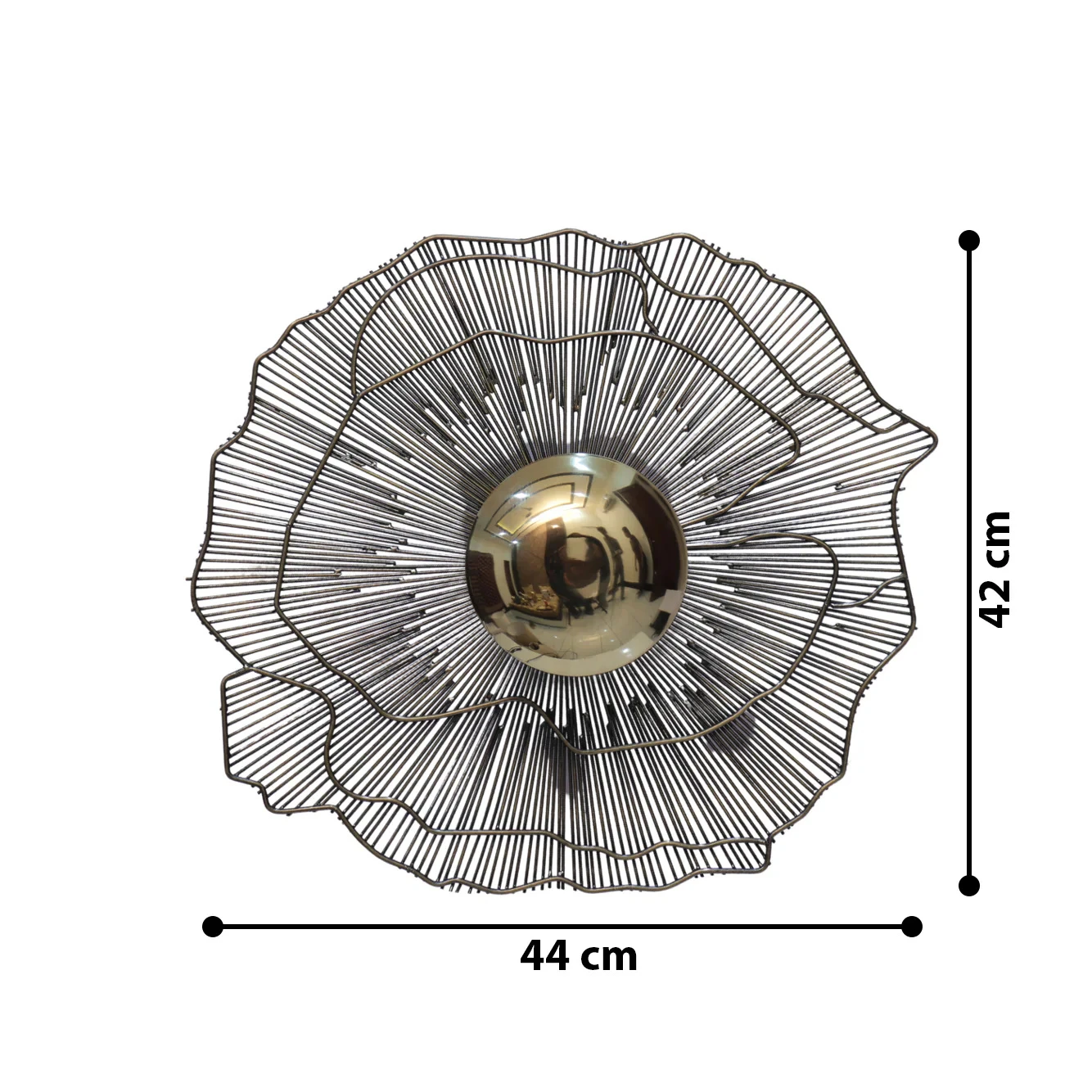 Girik  Wall Lamp Elegant Iron Base & Eclectic Design