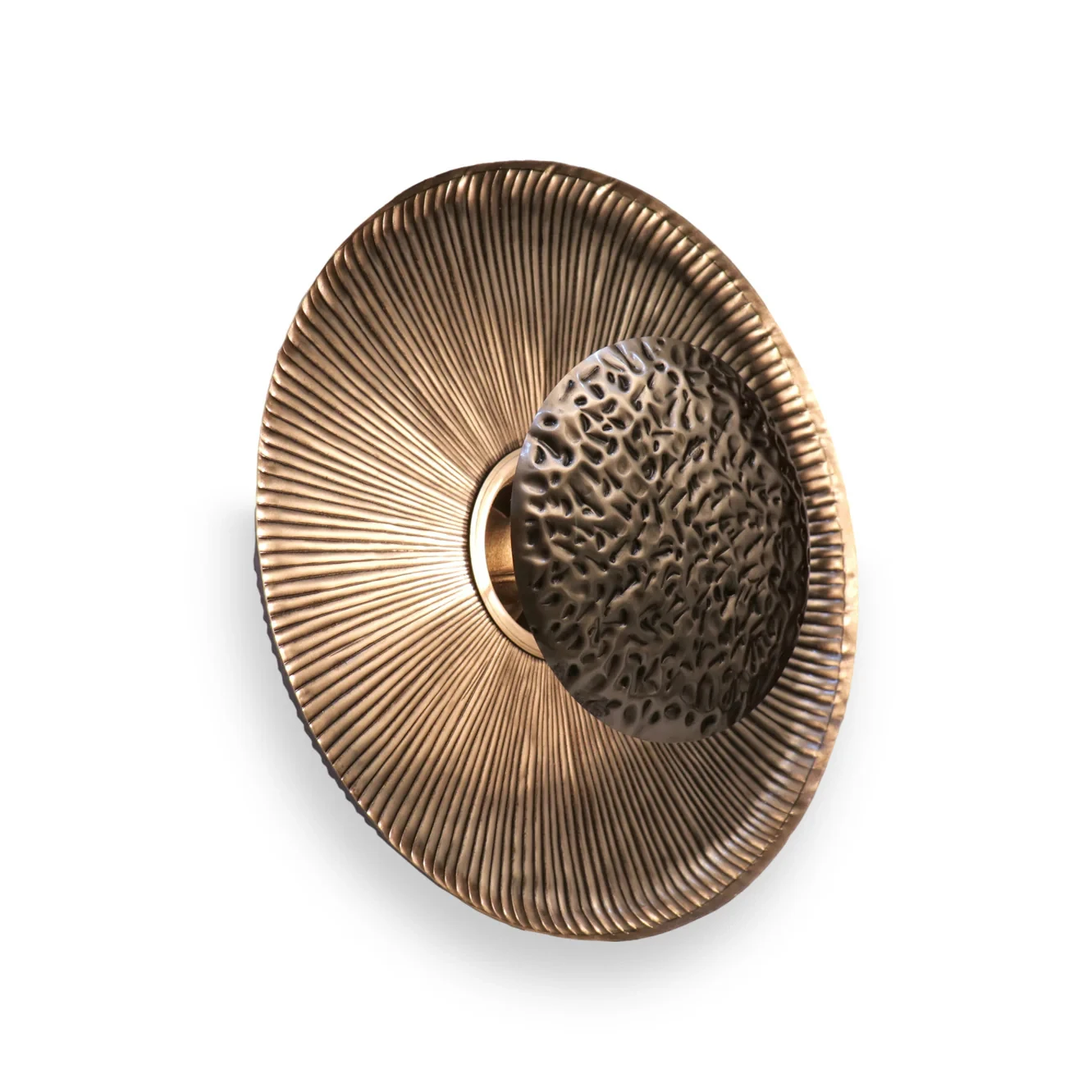 Sufi Dark Wall lamp Elegant Iron Base & Eclectic Design