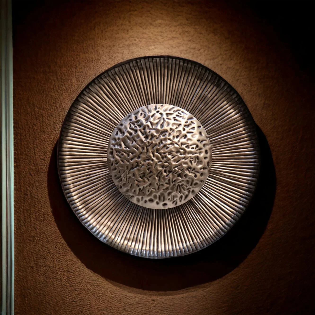 Sufi Dark Wall lamp Elegant Iron Base & Eclectic Design