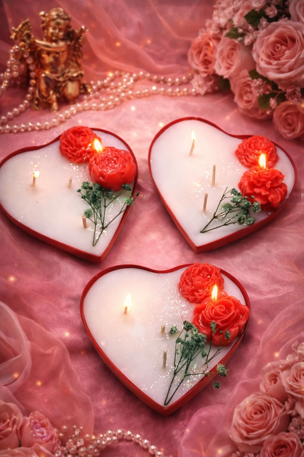 Metal Urli with Pure Soy Wax