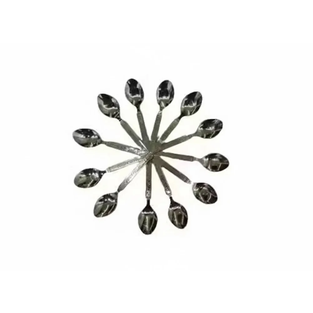 Stainless Steel Spoon Set – 12 Pieces | Durable, Mirror Finish Cutlery