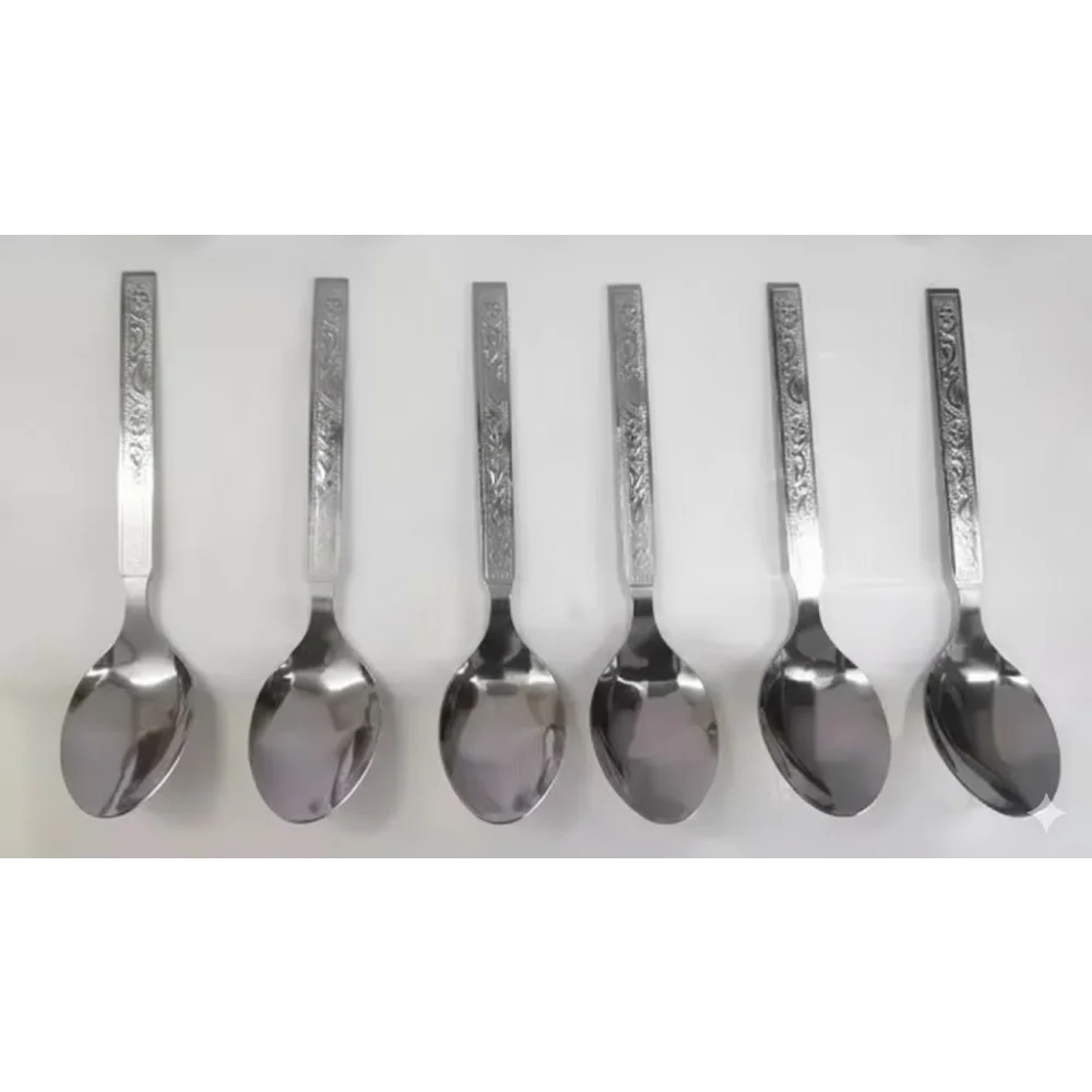 Set of 12 Stainless Steel Spoons – Durable, Heat-Resistant & Everyday Dining Essentials