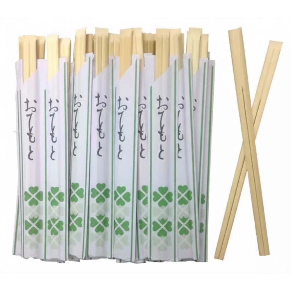 11 Pairs Eco-Friendly Bamboo Disposable Chopsticks – Biodegradable, Recyclable Wooden Chopsticks