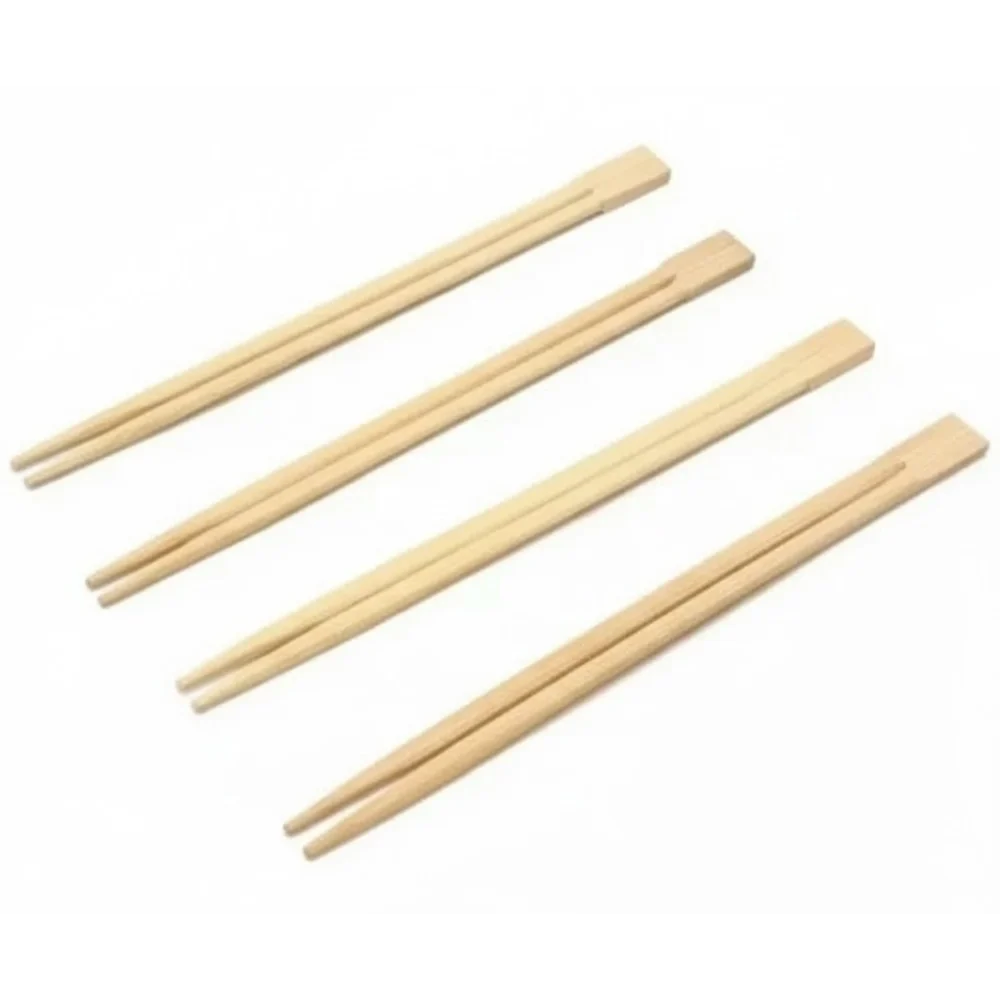 4 Pairs Disposable Biodegradable Eco-Friendly Wooden Chopsticks
