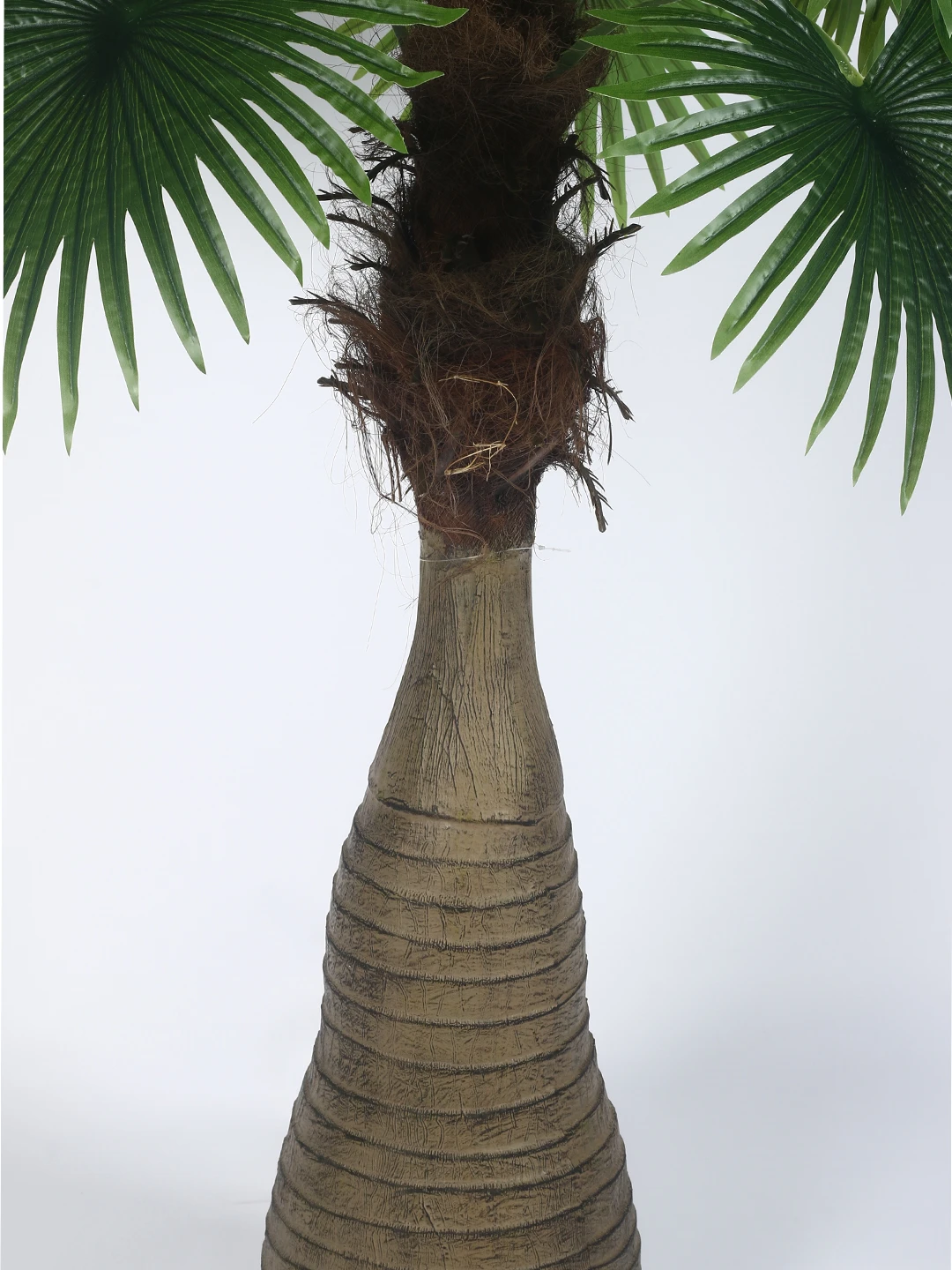 Artificial Real Touch Fan Palm Tree 70inch with Bottle Plants |Home Decor| |Office Decor| | Perfect decor Gift| |Set of 1|