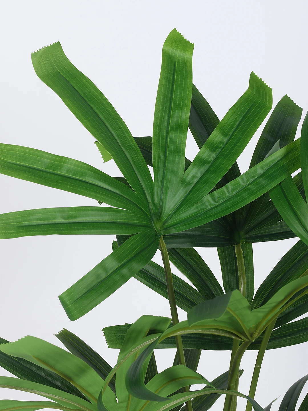 Artificial Plant 47inch Artificial Real Touch Banana Plant With Black Pot|Home Decor,Office Decor Perfect Housewarming Gift,Set of 1