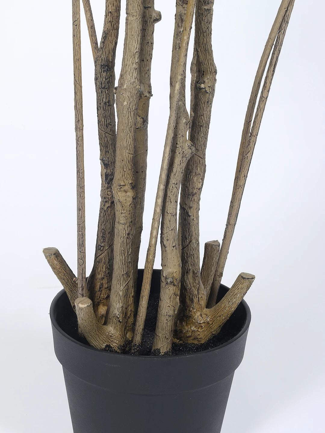 Artificial Plant  63inch Artificial Dracaena Reflexa 15 Head Tree With Black Pot|Home Decor,Office Decor Perfect Housewarming Gift,Set of 1