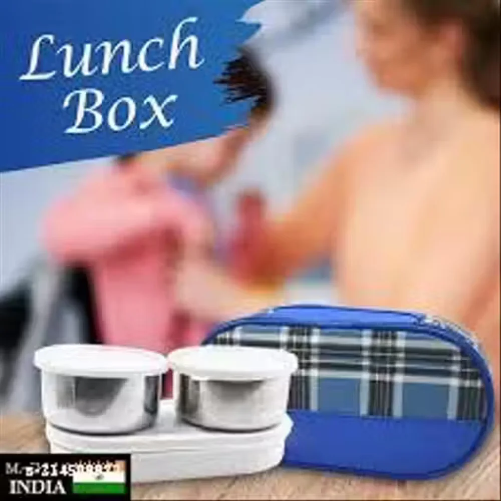 2 Pcs Topware Smart Double Decker Lunch Box (750 ml) – Leakproof Portable Food Container