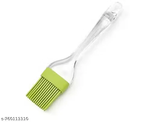 Premium Heat Resistant Silicone Pastry Brush | Oil & Butter Basting Brush for Baking, BBQ & Cooking | Food Grade Kitchen Tool | Pack of 2