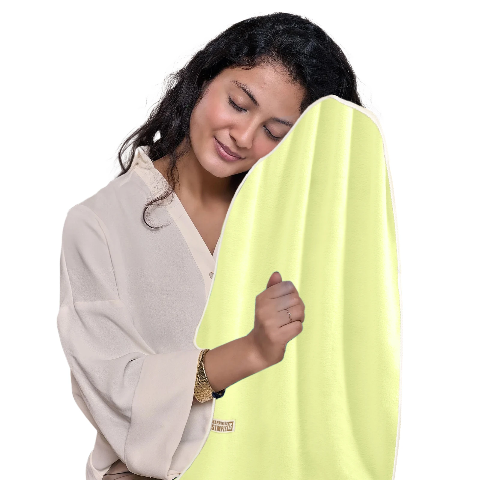 HOUSSE Oasis Microfiber Bath Towel 70×140 cm – Ultra Soft & Quick Dry, Super Absorbent Bath Towel for Bathroom, Kitchen, Gym & Travel | Lightweight & Durable (Sunbeam, 70×140)