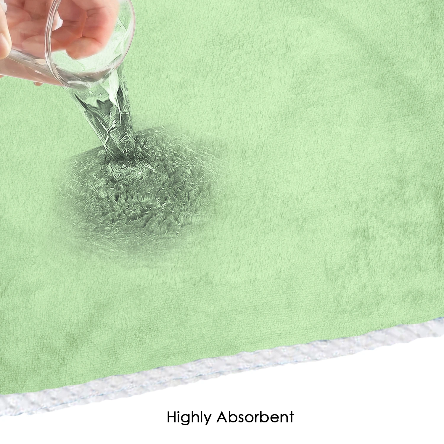 HOUSSE Oasis Microfiber Bath Towel 70×140 cm – Ultra Soft & Quick Dry, Super Absorbent Bath Towel for Bathroom, Kitchen, Gym & Travel | Lightweight & Durable (Olive, 70×140)